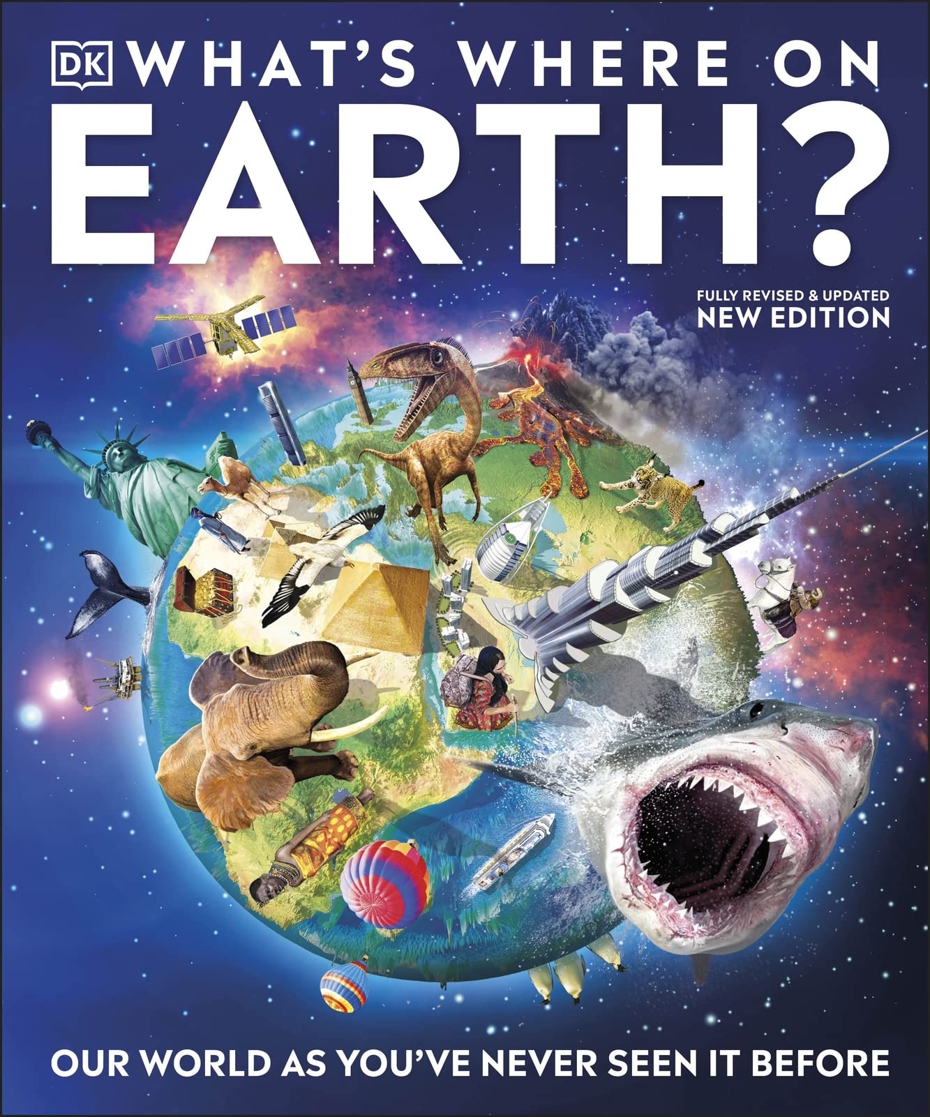What's Where on Earth?: Our World As You've Never Seen It Before (DK Where on Earth? Atlases) Hardcover – 1 June 2023