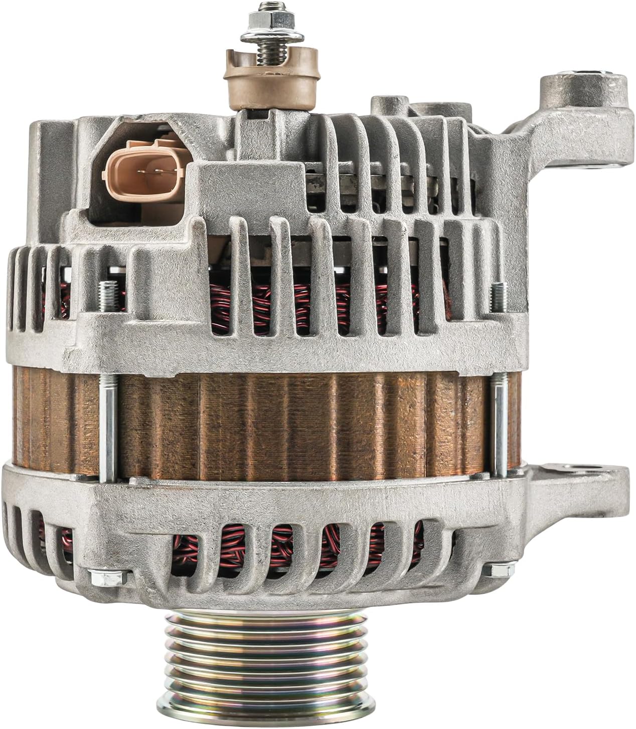 PHILTOP Alternator Fit for INFINITI and Nissan 13871N, 2001-2007 Grand Caravan, Town & Country, Caravan, 2001-2003 Voyager Alternator CW,140Amp