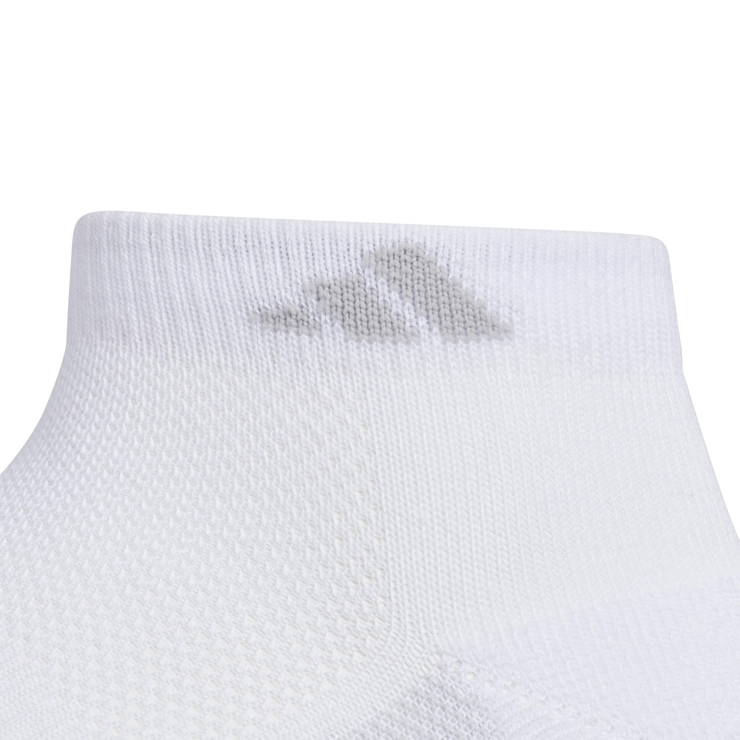 adidas Skarpety męskie o niskim kroju, Biały/Czarny/Przezroczysty Onix Szary, XL