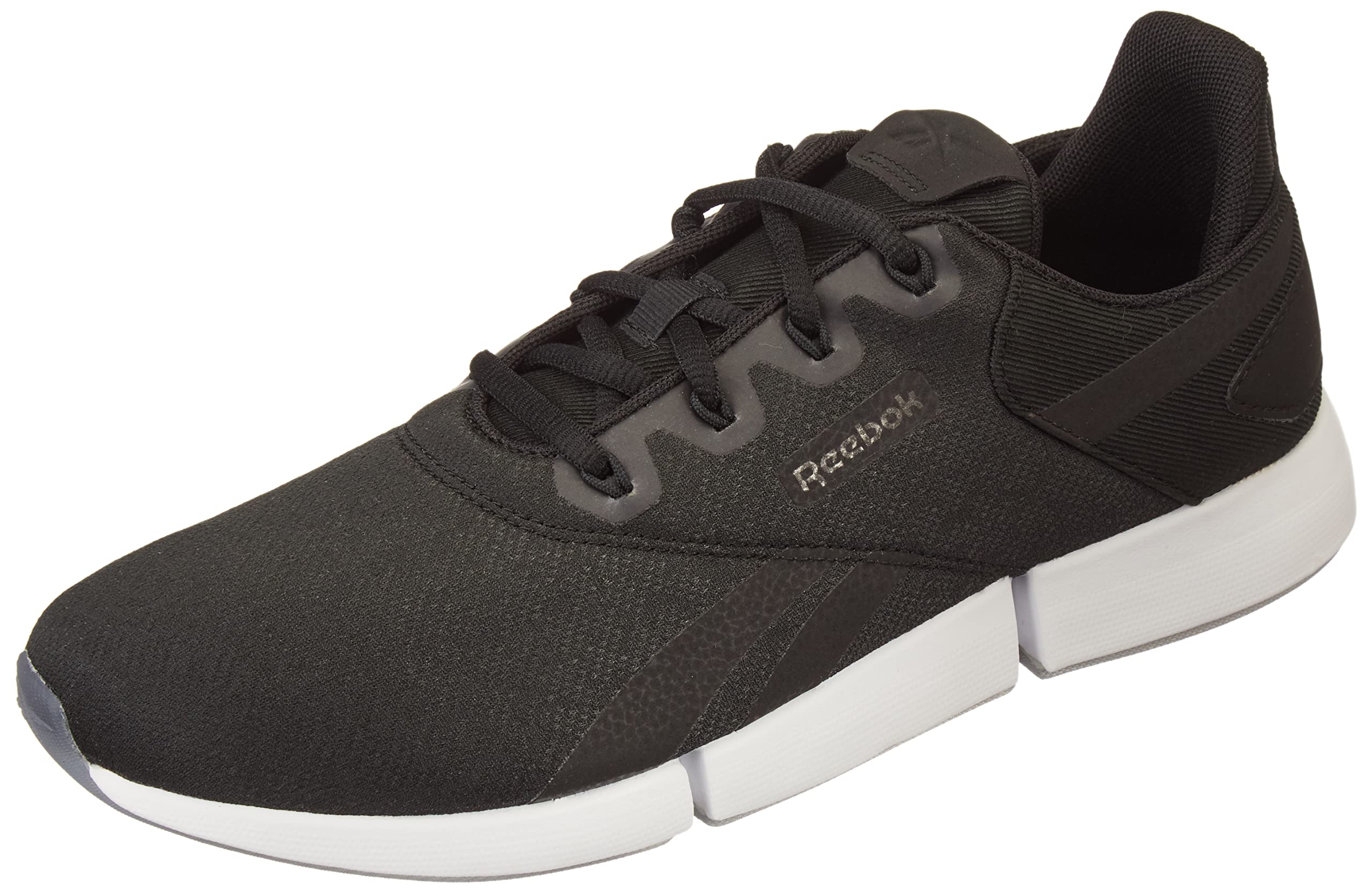 Reebok Men Textile,Synthetic Rubber DailyFit DMX Walking Shoes CBLACK/FTWWHT/CBLACK UK-9 (B09N6M9CQL) Amazon Price History, Amazon Price Tracker