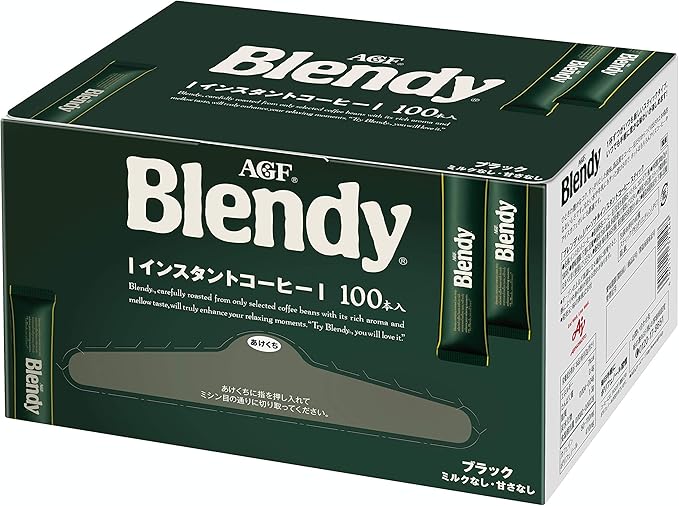 Amazon Agf ブレンディ スティック 100本 スティックコーヒー 水に溶けるコーヒー インスタントコーヒー Agf エージーエフ 食品 飲料 お酒 通販