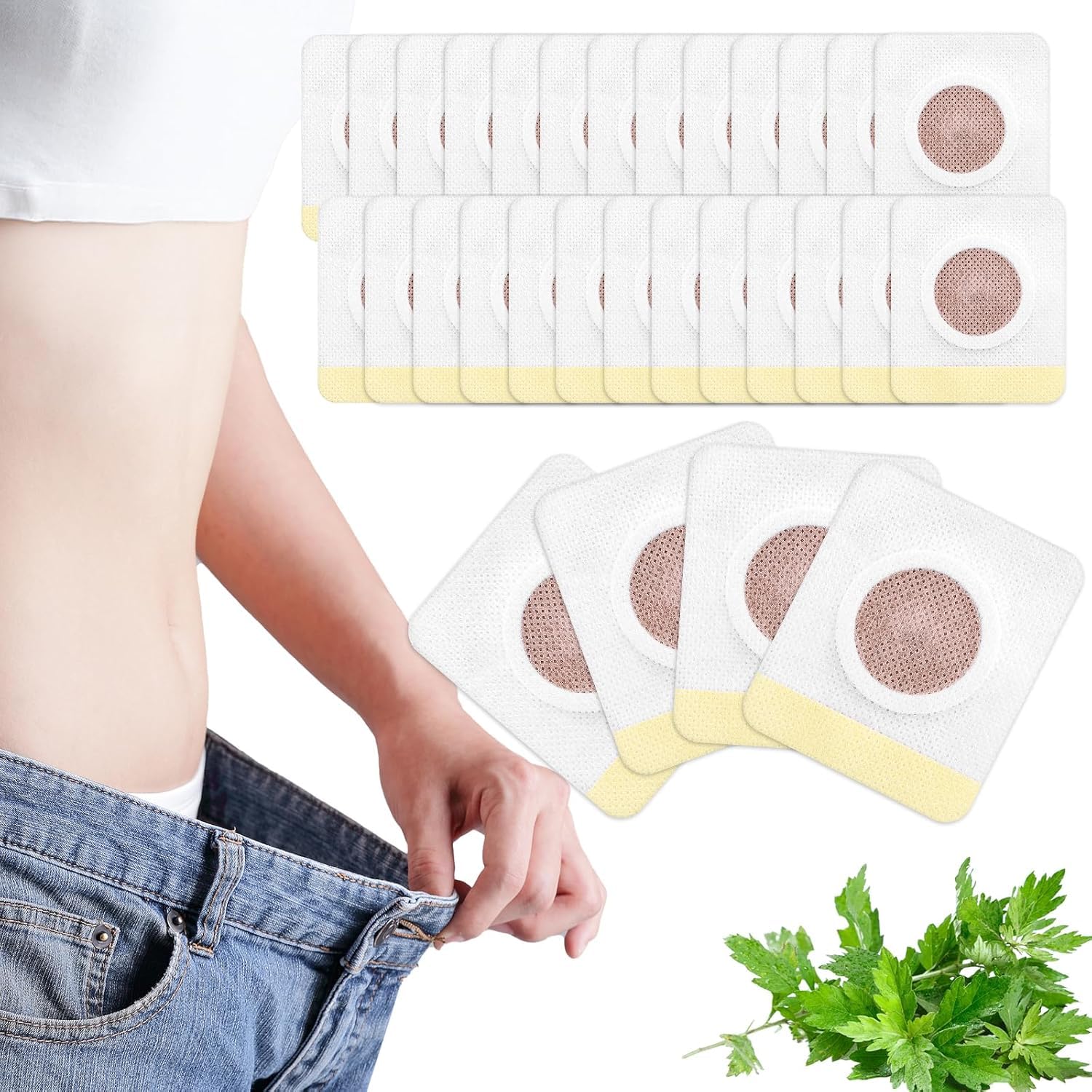 Slimming Patch, 30 Pcs Weight Loss Patches for Fat Burning, Appetite Control, Belly Fat Reduction, and Body Shaping, Fast-Acting Slim Patch, Slimming Stickers for Men & Women