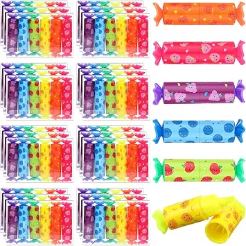 Teling 144 Pcs Mini Highlighters Bulk, Candy Shaped Highlighter Pens