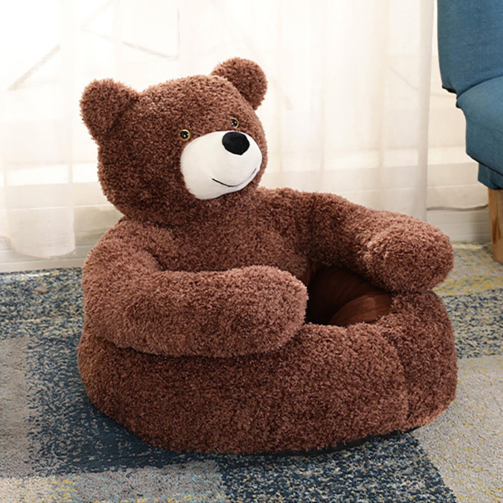 Bear Cuddler Huisdierbed - Bear Hug Hondenbed, Schattig Warm Pluche