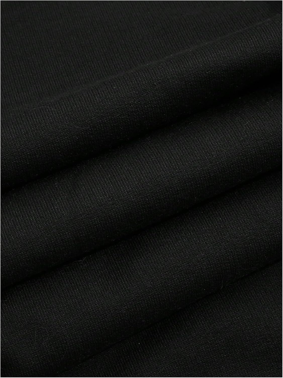 OYOANGLE Men's Y2K Baggy Straight Leg Sweatpants Casual Drawstring Waist Track Pants - Image 4