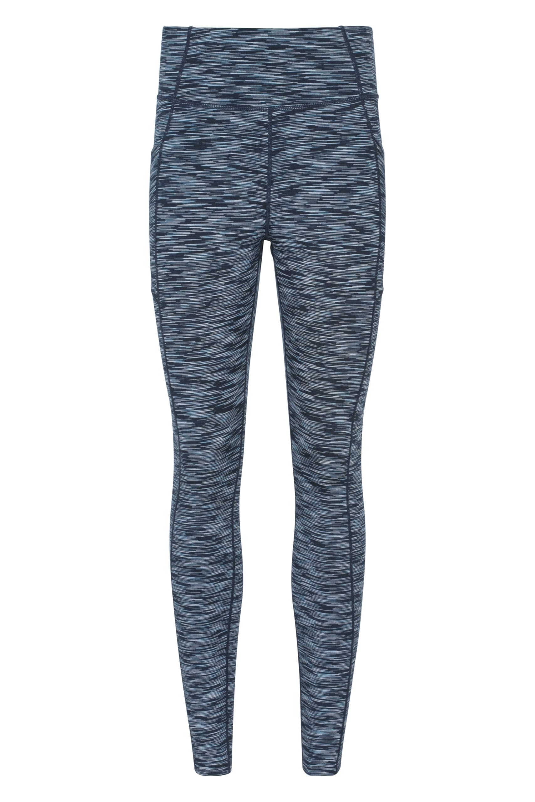 Breathe & Balance High-Waisted Womens Leggings - Dark Blue