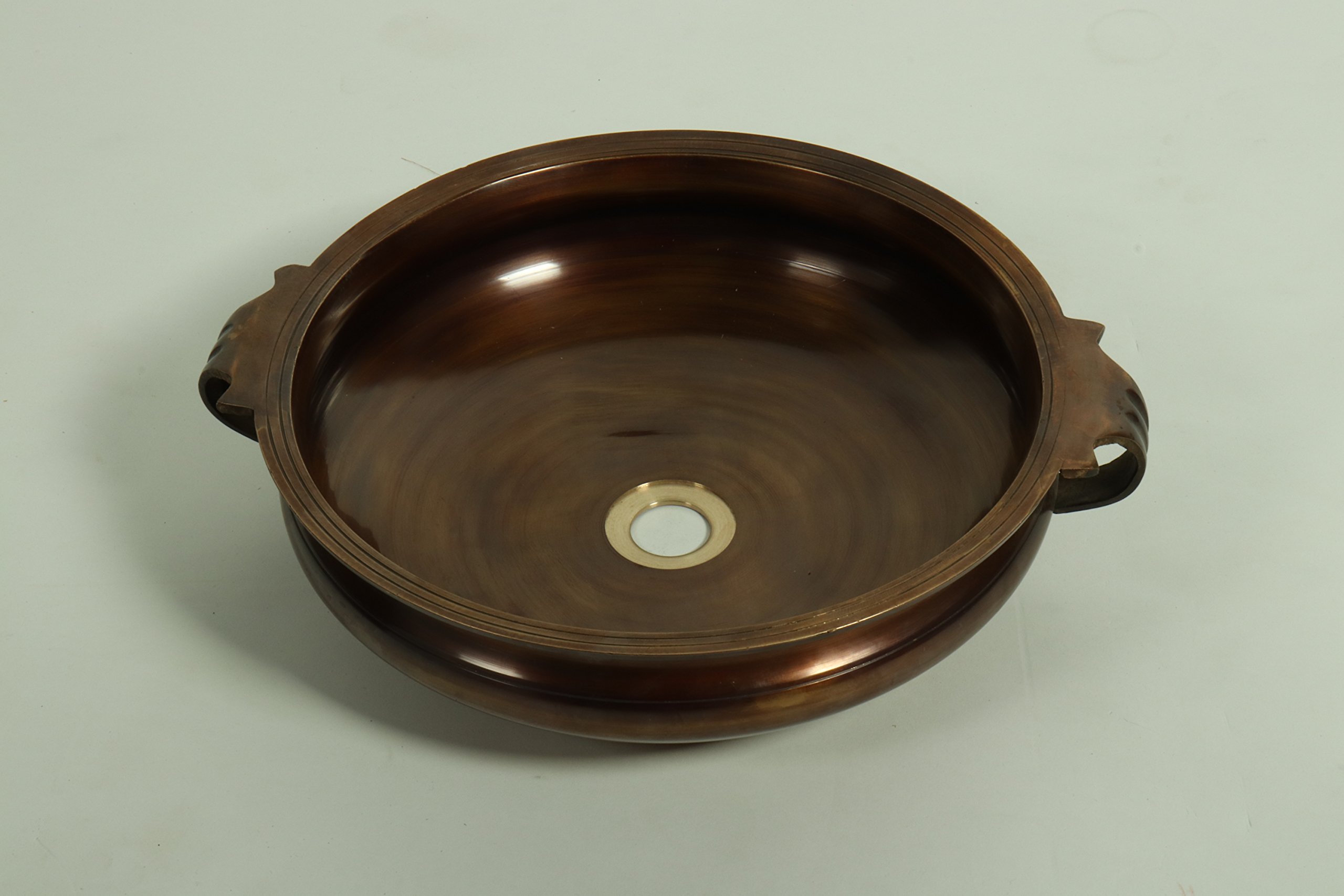 CAPSTONA Antique Bathroom Sink Designer, Brown, Mirror Finish (B018Z3ZE3Q) Amazon Price History, Amazon Price Tracker