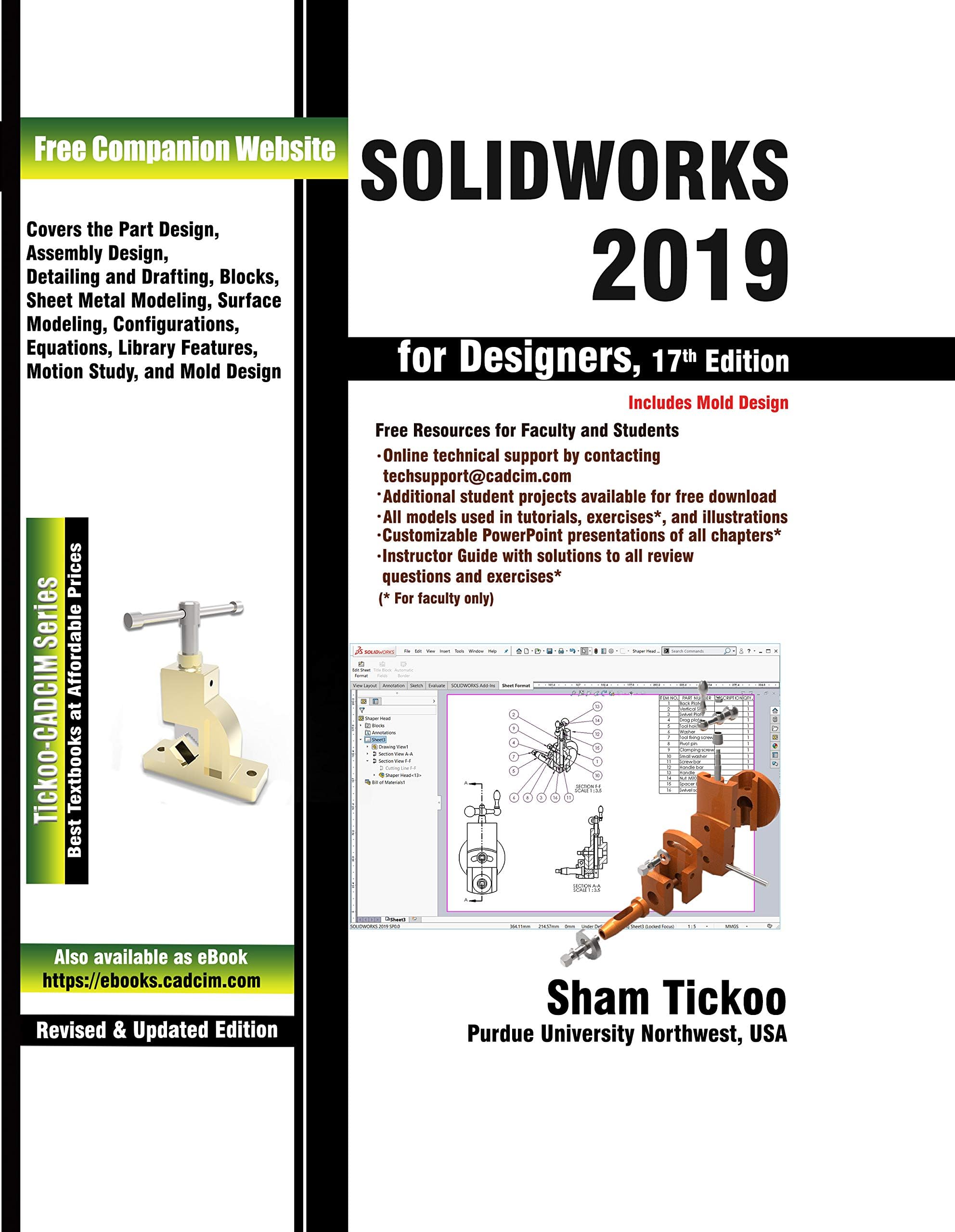 SOLIDWORKS 2019 for Designers, 17th Edition