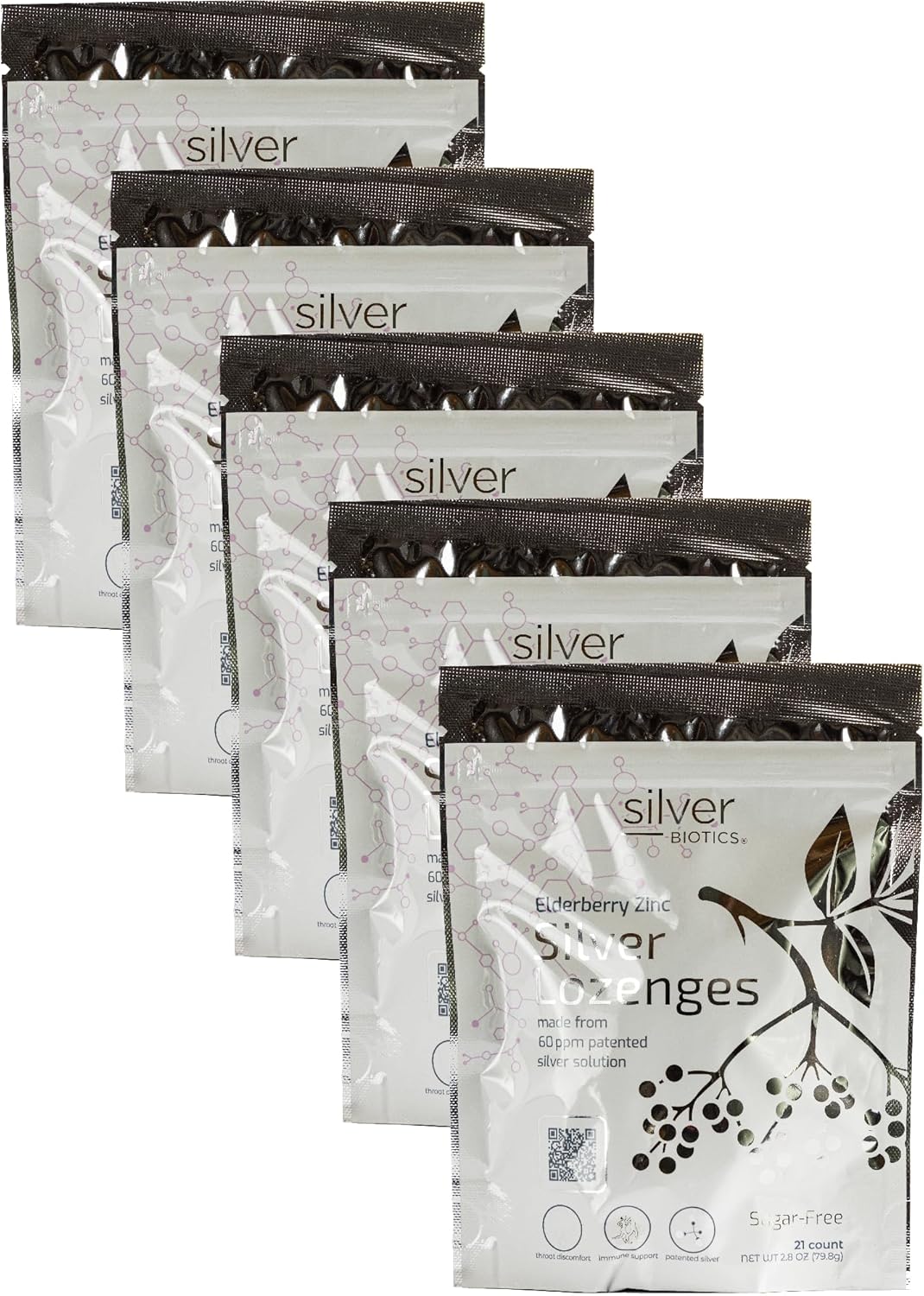 Silver Biotics SugarFree Colloidal Silver Lozenges 60