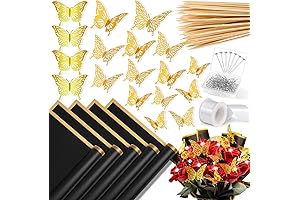 235Pcs Money Flower Bouquet Kit, a Floral-Themed Array for Crafting Unique Currency Bouquets