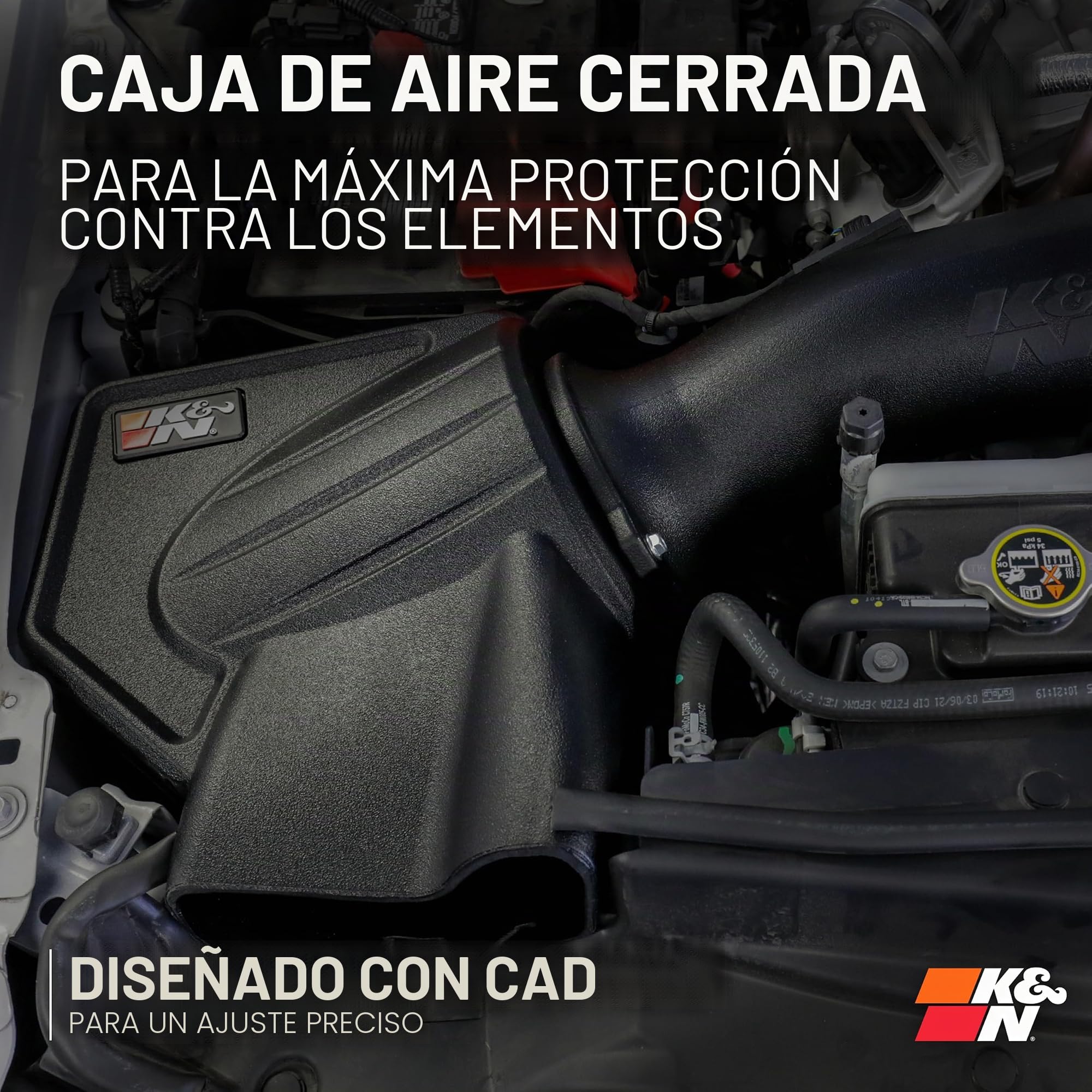 K&N 57S-4900 Kit de Admisión de rendimiento Coche