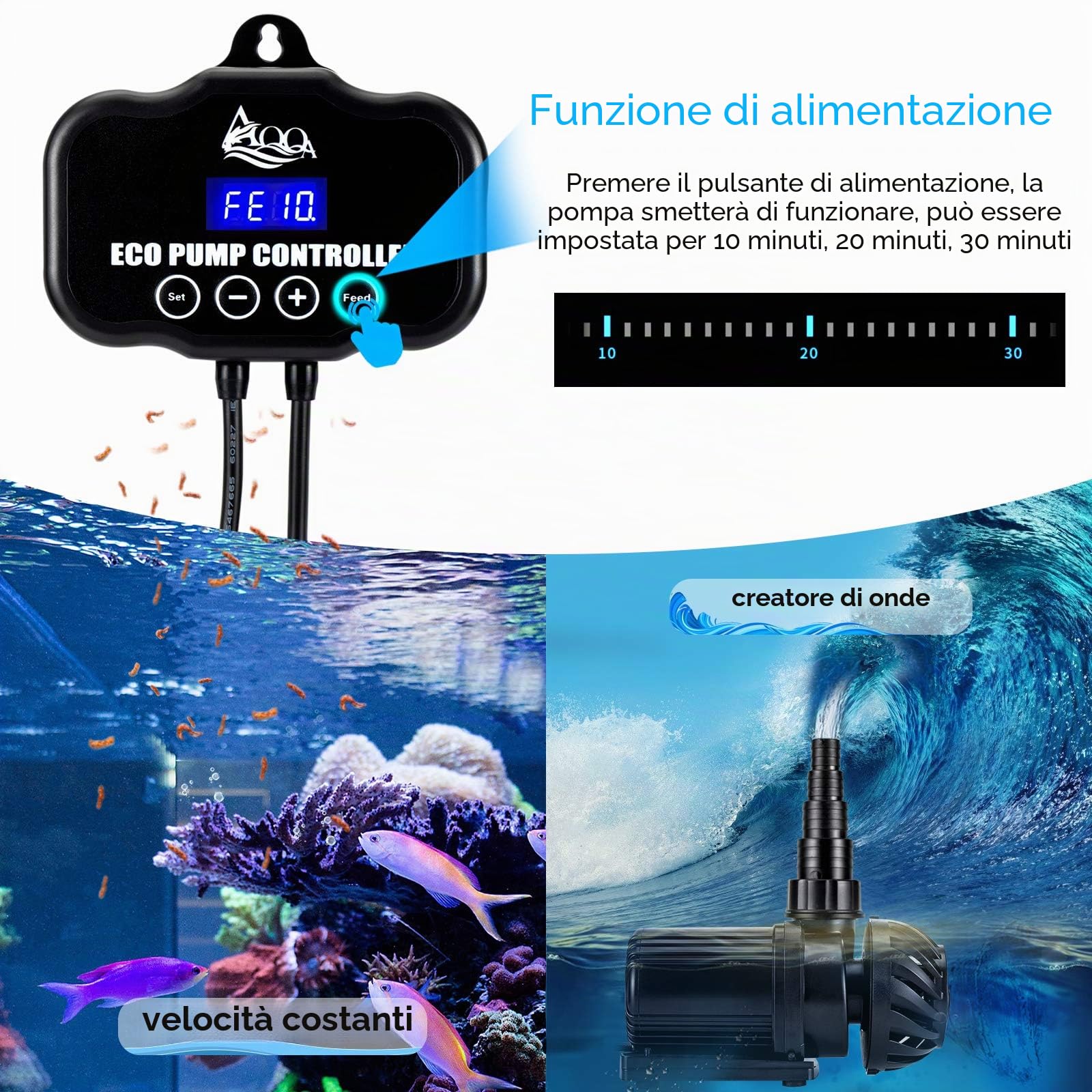 Pompa dell'acqua per acquario (6000)