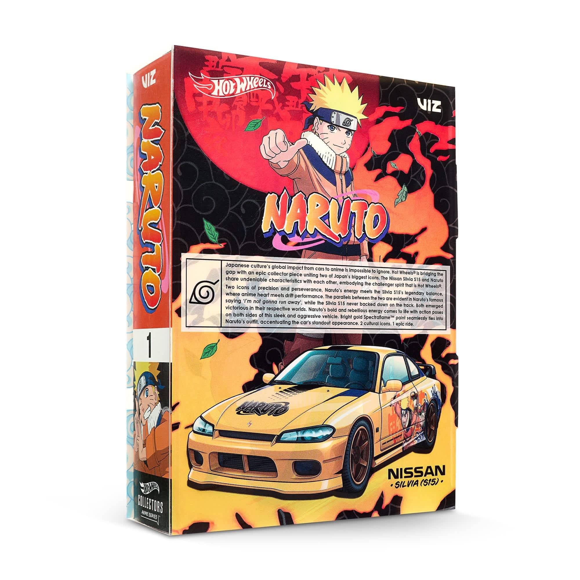 ミニカー Hot Wheels x NARUTO Nissan Silvia (S15) Hot Wheels Collectors Anime Series Nissan Silvia (S15) Die-Cast