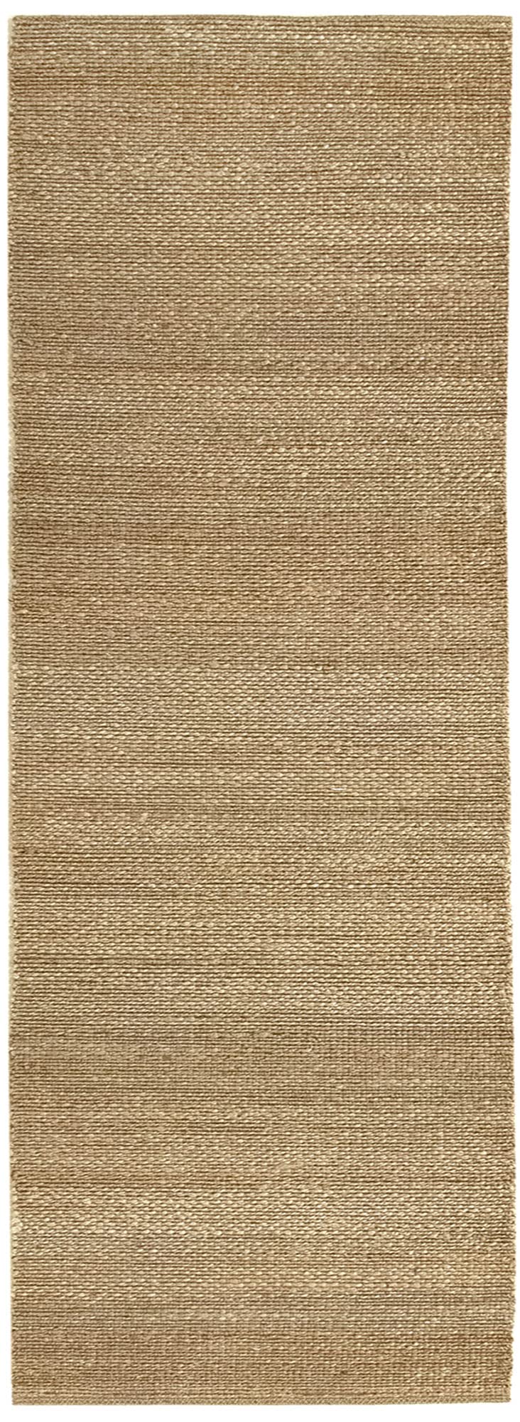 HAMID - Tapis de Jute Giralda 100% Fibre de Jute Naturelle - Moquette Douce et Haute Résistance - Tissé à la Main - Salon, Salle à Manger, Chambre, Tapis de Salle - Naturelle (200x80cm)