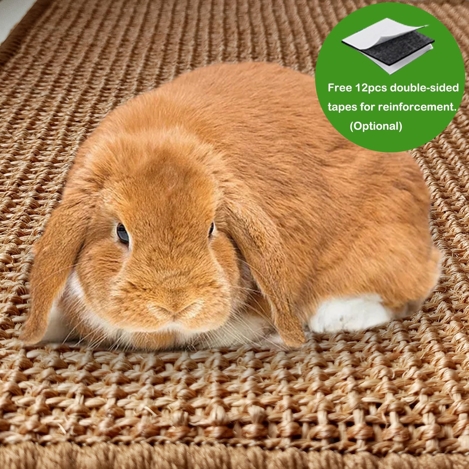 Lot De 2 Tapis Griffoirs Pour Lapins : Tapis Griffoirs En Sisal Naturel