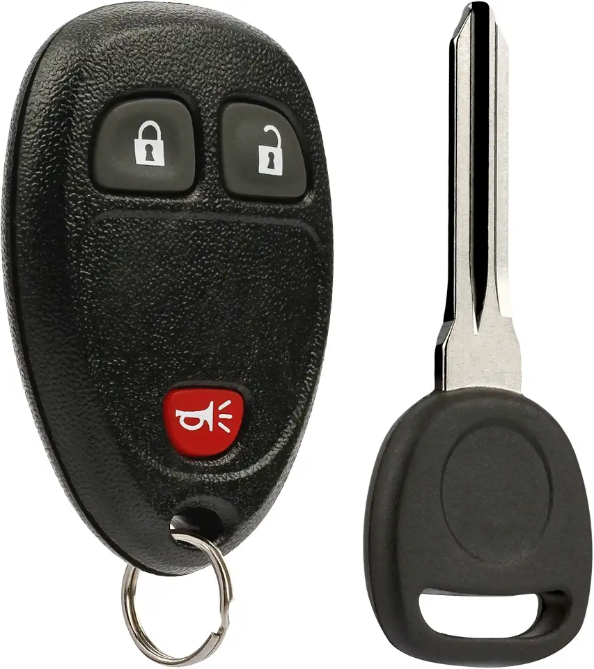 Keyless Entry Remote Ignition Key Fob fits Chevy Silverado Traverse Avalanche Equinox Express/GMC Acadia Savana Sierra/Pontiac Torrent/Saturn Vue Outlook (15913420)