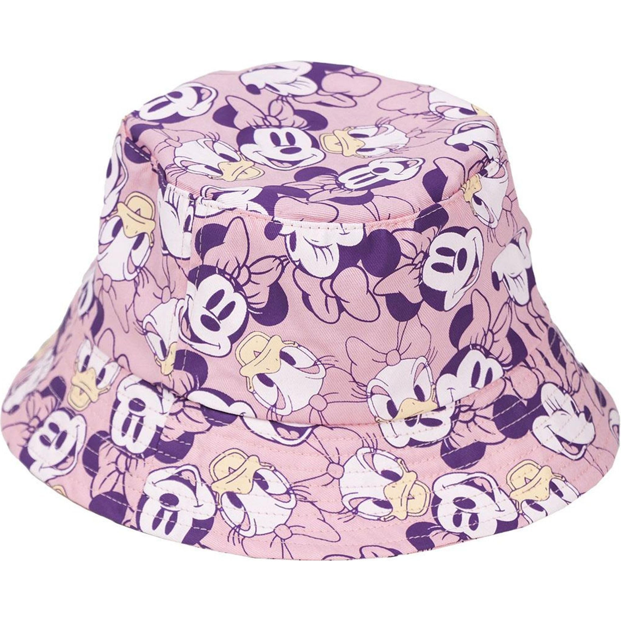 Disney Unisex Kids Multicoloured Mickey & Minnie Bucket Hat Mouse 2200010104 | Acotis - Textile