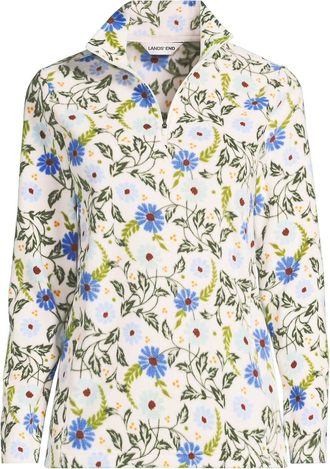 Lands' End Anyweather Fleece Quarter Zip Pullover - Image 3