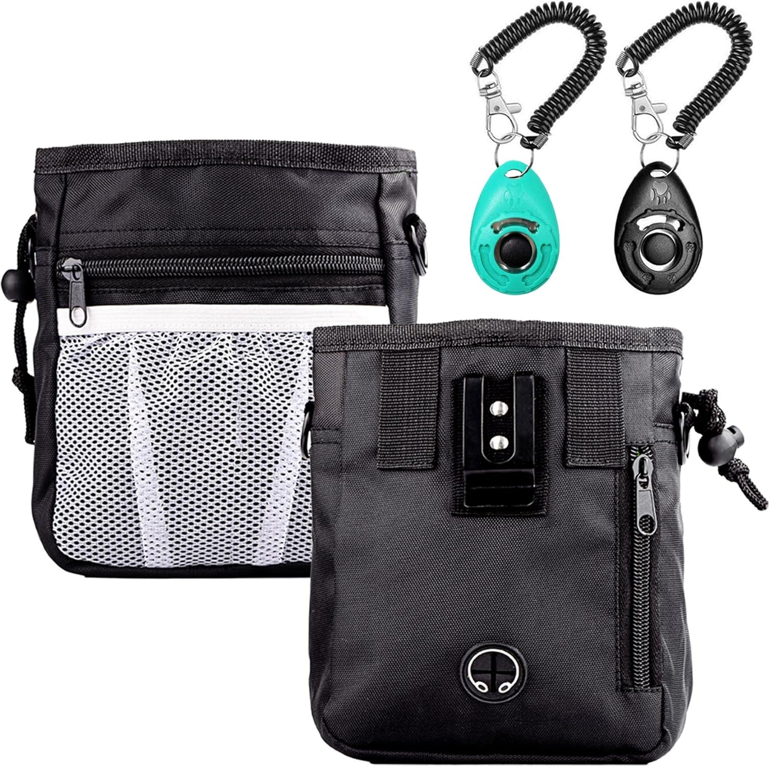 STMK Dog Treat Pouch Dog Clicker Training Kit, Dog