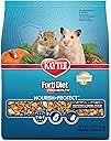 Kaytee Forti-Diet Pro Health Nourish+Protect Hamster and Gerbil Food, Comprehensive Nutrition Backed by Science, Digestive Health, Immune Support, 3 Pounds