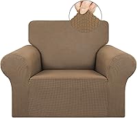 Vista 91 de KEKUOU - Funda elástica para sofá de 3 plazas (de 79 a 94 pulgadas), protector de muebles de 3 asientos con parte inferior elástica para niños