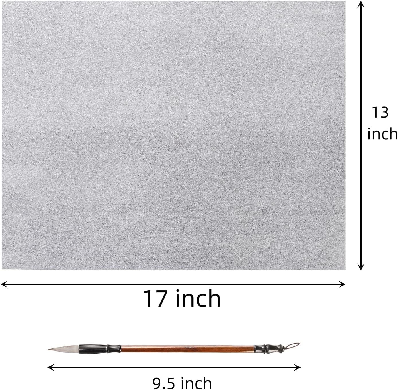 Eorbow 30 Pack Magic Water Drawing Cloth, Reusable Water Writing Canvas with Brush for Calligraphy and Painting, No Ink Practice Paper Set for Kids Adults Beginners, 17x13 Inch Art Painting Supply