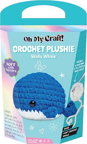 OMC! Crochet Plushie Wally Whale