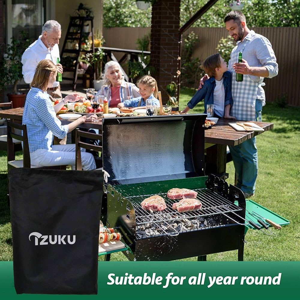 Copertura Impermeabile Per Barbecue 145x61x117cm - Telo Protettivo Anti Pioggia E UV - Foto 12