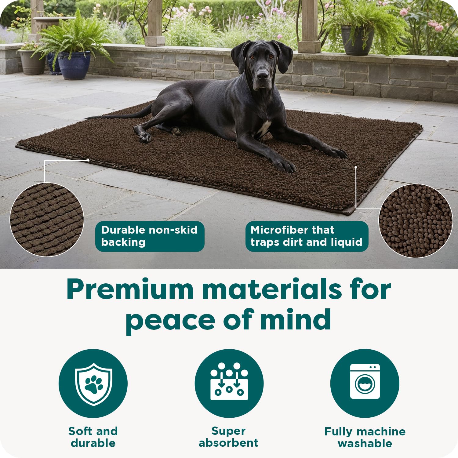 弥散圆　PET(マット) Amazon | 玄関マット 屋外 室内 屋外 泥落とし ビションフリーゼ テープ・マスキングテープ