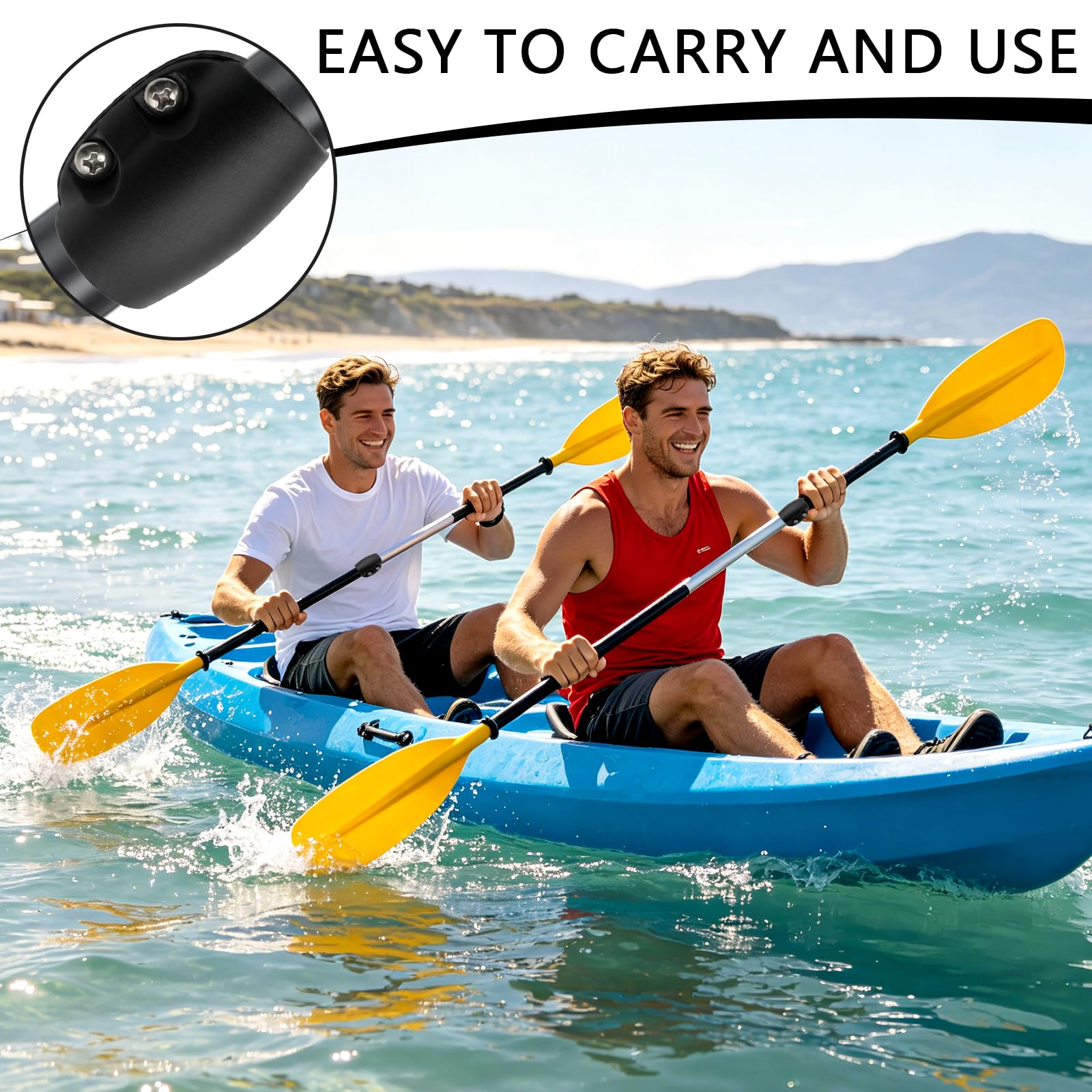 Paddle Morsetto Barche Kayak Fibbia Regolabile