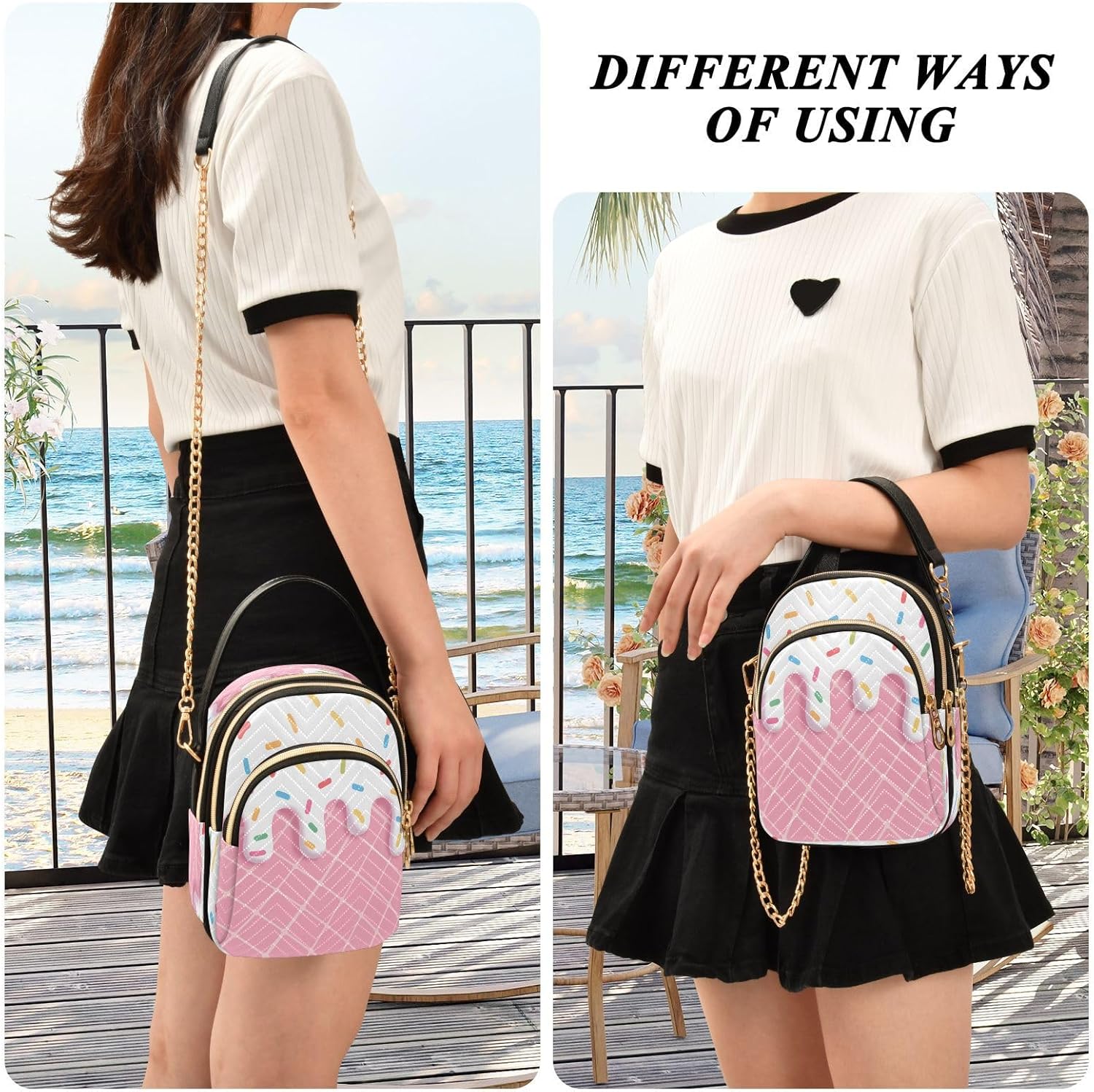 Crossbody Bag for Women Mini Cell Phone Purse Women's Shoulder Handbag