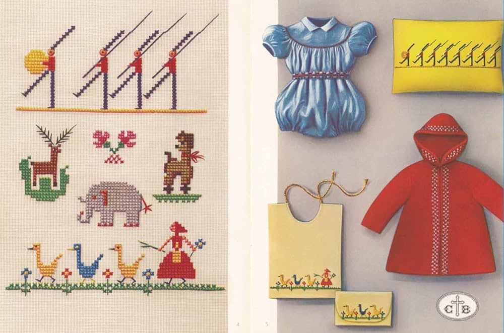 フランスのクロスステッチモチーフ30 (Motifs au point de croix