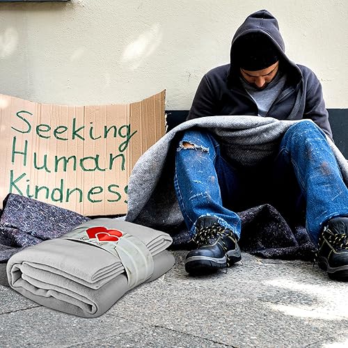 Miniatura 3 de 50 unidades de 70 x 60 pulgadas, manta grande y acogedora de forro polar grueso, cálida, suave, apta para mascotas, para niños, regalos de boda, sin