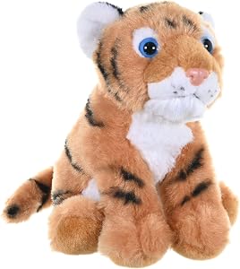 Wild Republic Tiger Baby Plush, Stuffed Animal, Plush Toy, Gifts for Kids, Cuddlekins 8 Inches