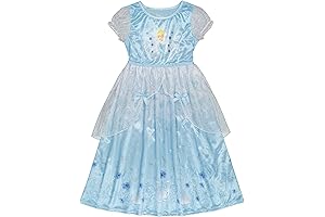 CINDERELLA AT THE BALL Girls' Cinderella Fantasy Gown Nightgown