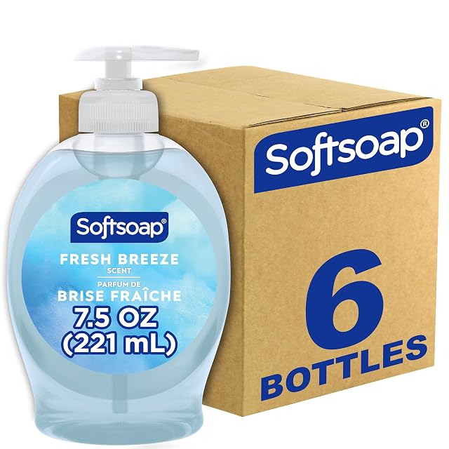 Softsoap Liquid Hand Soap Fresh Breeze - 7 5 Fl Oz Pack of 6