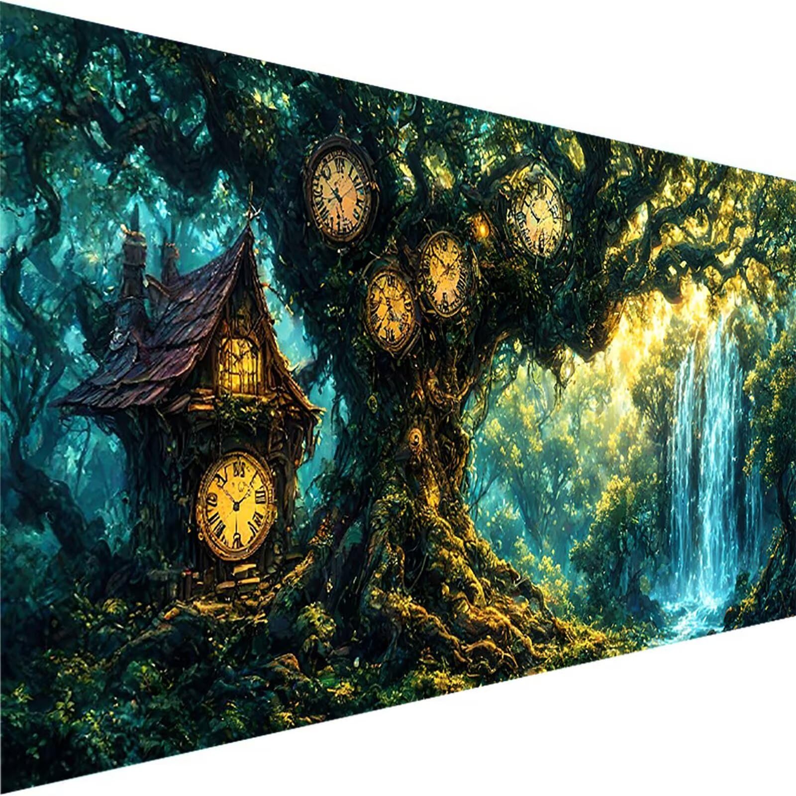 Malen nach Zahlen Kinder Fallen Malen Nach Zahlen Erwachsene, Geschenke für Mädchen Junge Bastelset Set, Malen nach Zahlen Baum | Malen nach Zahlen Ohne Rahmen, (60x120cm) Bastelset Erwachsene A-C