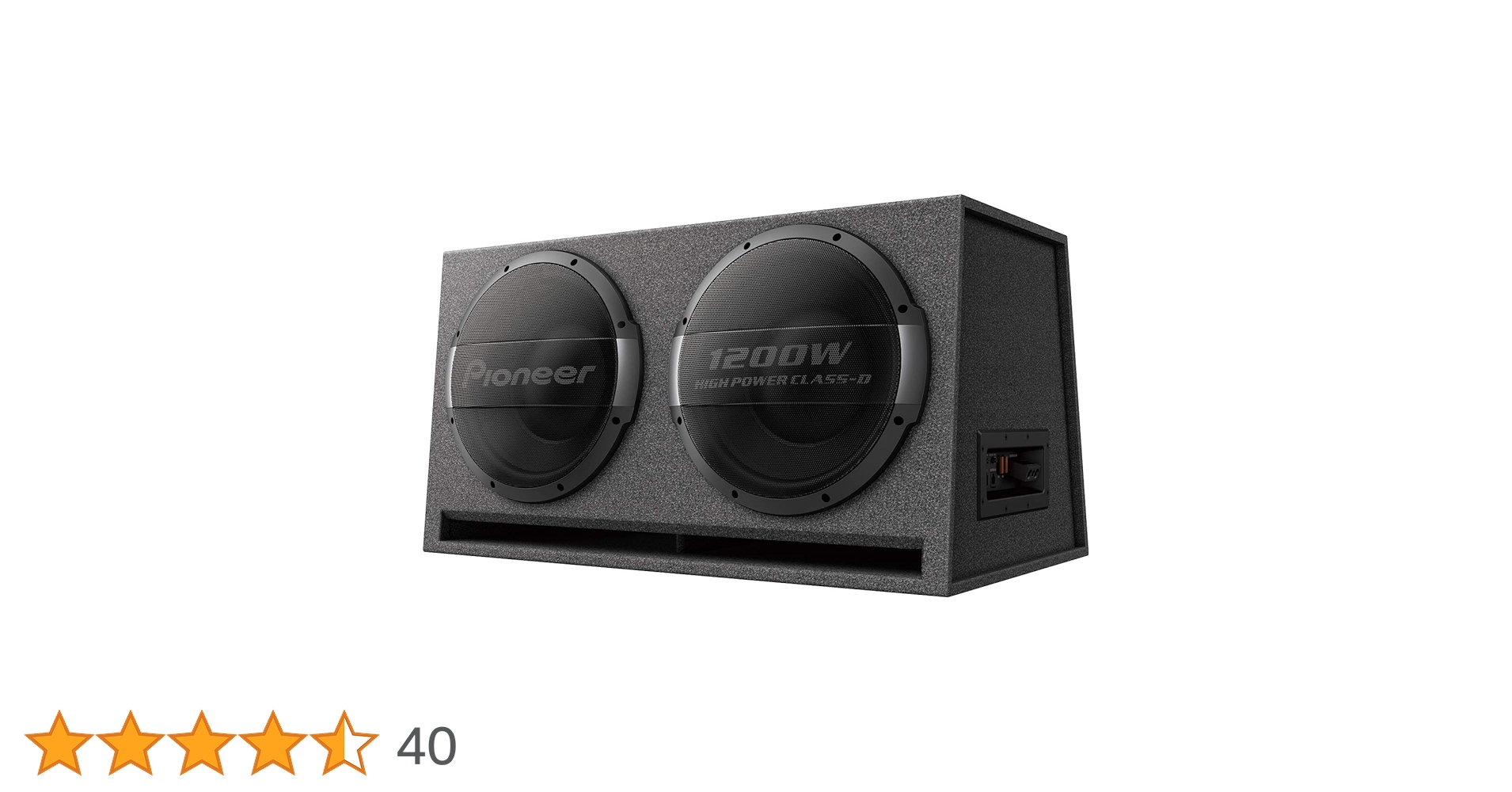 Amazon.co.jp: Pioneer スピーカー TS-WX1220AH 30cm×2 パワードサブ Amazon.co.jp: Pioneer スピーカー TS-WX1220AH 30cm×2 パワードサブ