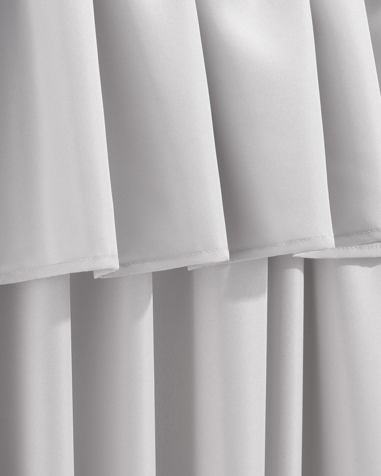 ROOM99 Mia Curtain with Ruffle Tape, 140 x 260 cm, Width x Height Sliding Curtains, Modern Curtain, Living Room, Bedroom - Image 4