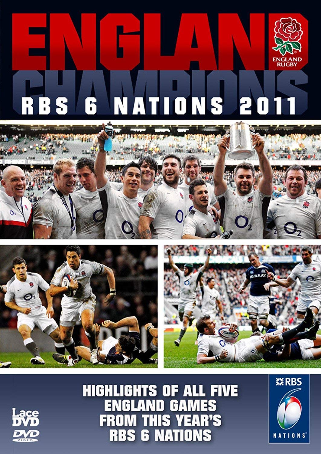 England Champions, RBS 6 Nations 2011 (Single Disc) [DVD]