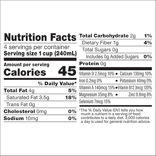 Miniatura 2 de So Delicious Leche de coco estable sin lácteos, sin azúcar, vegano, proyecto verificado sin OMG, 1 cuarto de galón