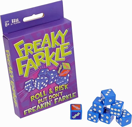TDC Games Freaky Farkle Travel Dice Game