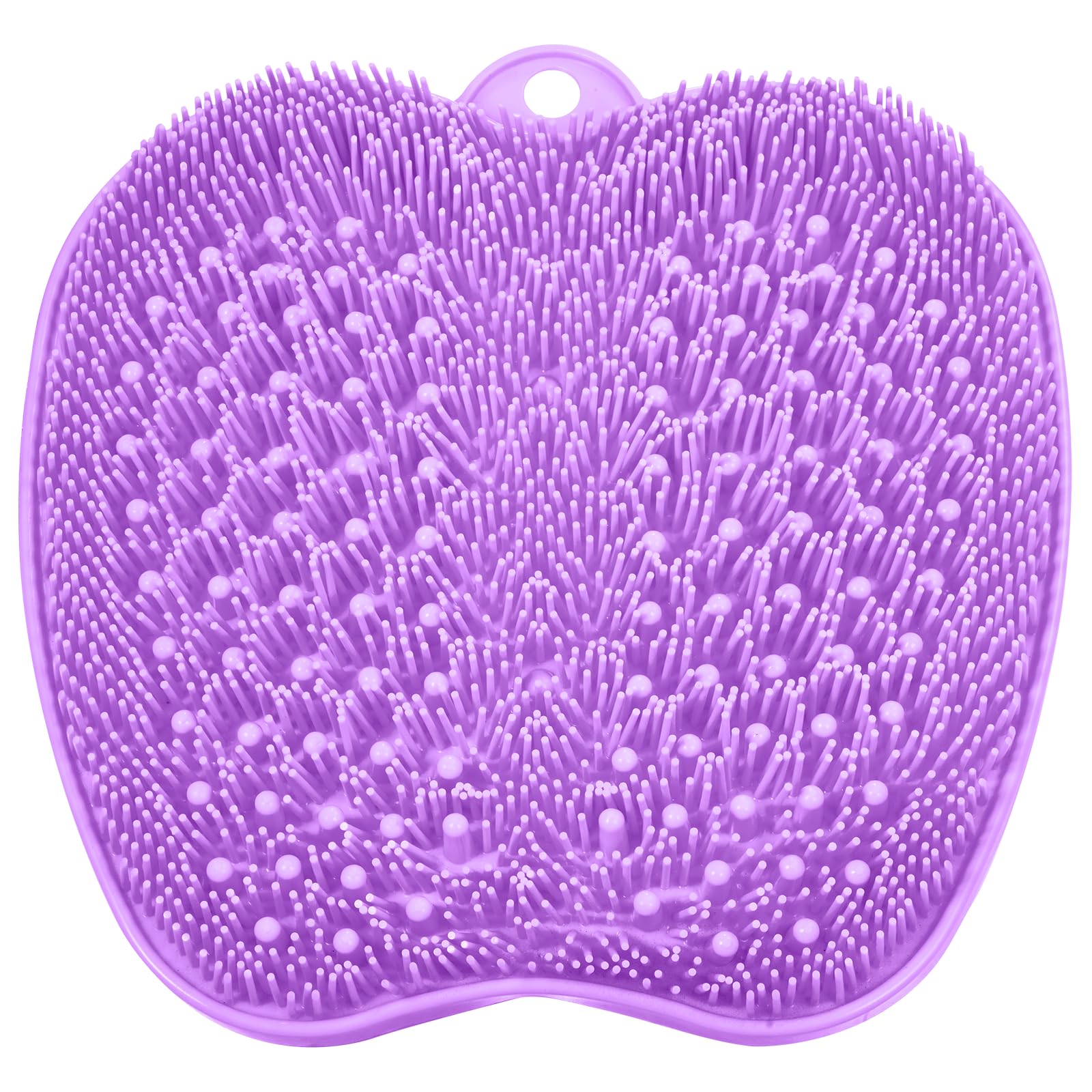 BESKAR Fußwäscher Bath Massage Pad mit Rutschfesten Saugnäpfen, Dusche zum Reinigen der Füße und Peeling, Fußpunkte Reflexzonenmatte zur Entspannung