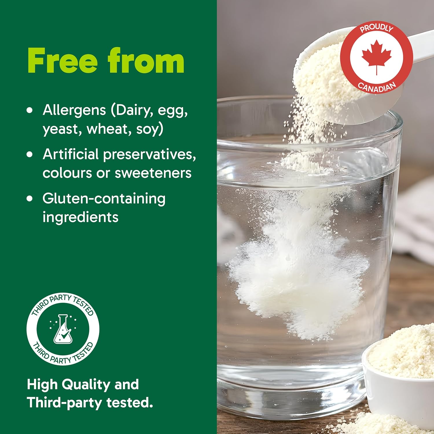 ORGANIKA Unflavoured Creatine Powder, 500 GR
