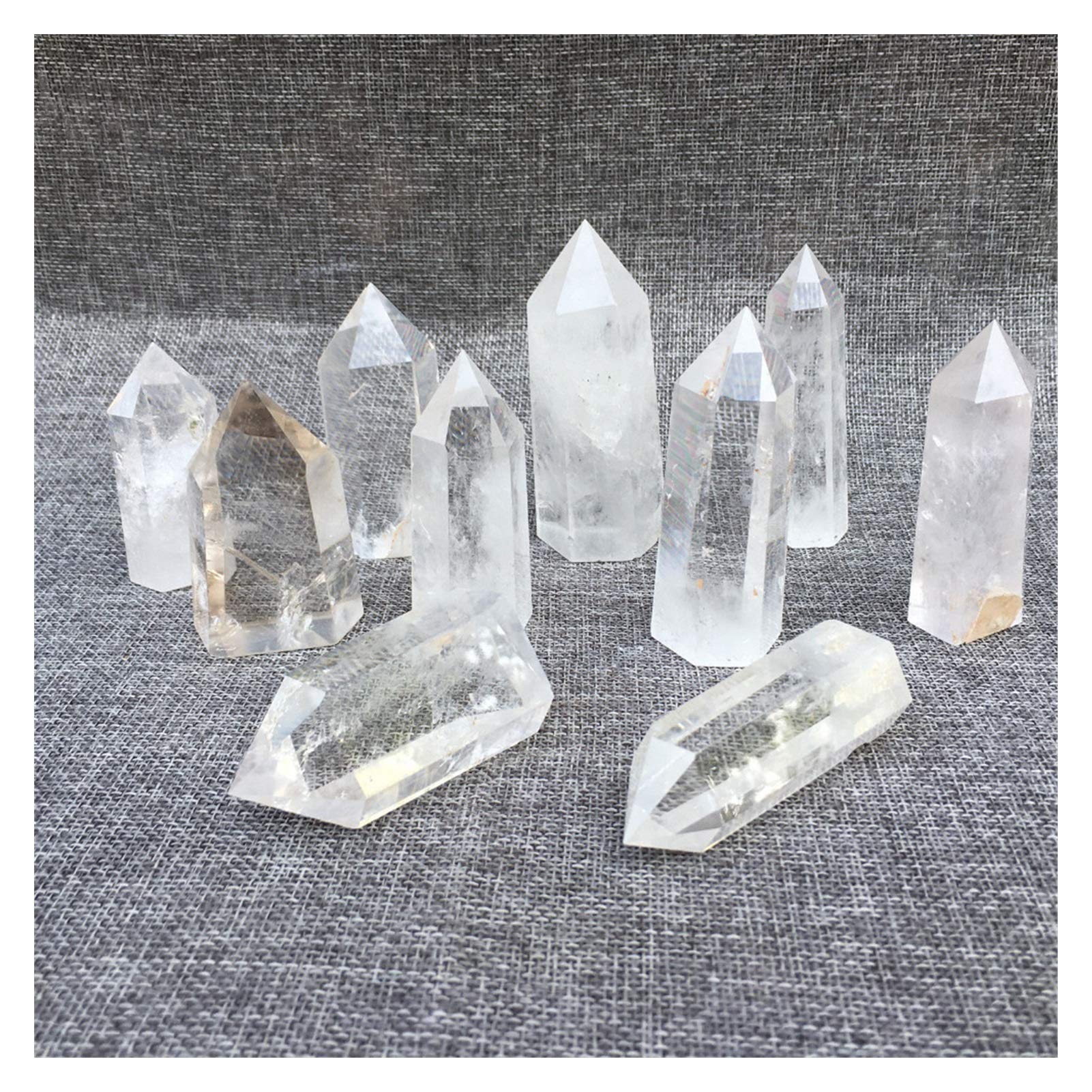 YUNGYE Natural Quartz Crystal Crystal Wand Point Natural Stones And Minerals (Size : 1000g)