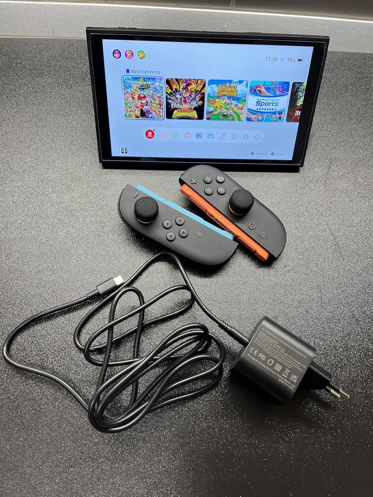 60W USB C ładowarka kompatybilna z Nintendo Switch 2/Steam Deck/Switch OLED Lite, 20V 3A zasilacz sieciowy szybkie ładowanie