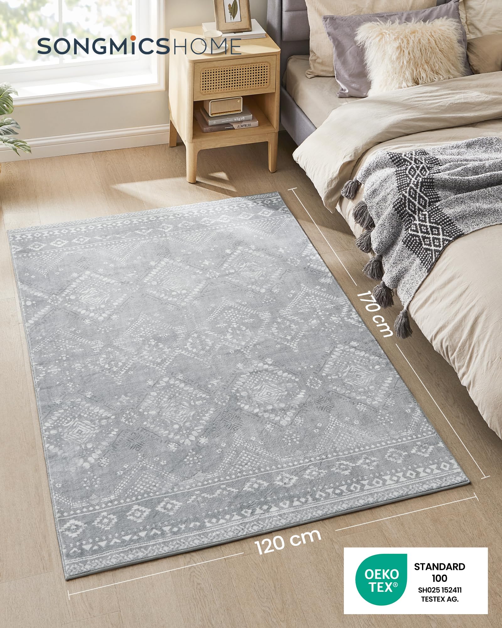 Songmics Home Boho Teppich – Bild 3