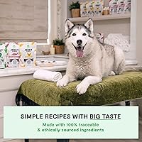 Vista 4 de Open Farm, Dog Jerky Treats, Soft & Chewy Oven-Baked Jerky Strips Made with Ethically & Sustainably Sourced Ingredients, Protein Packed Dog Treats