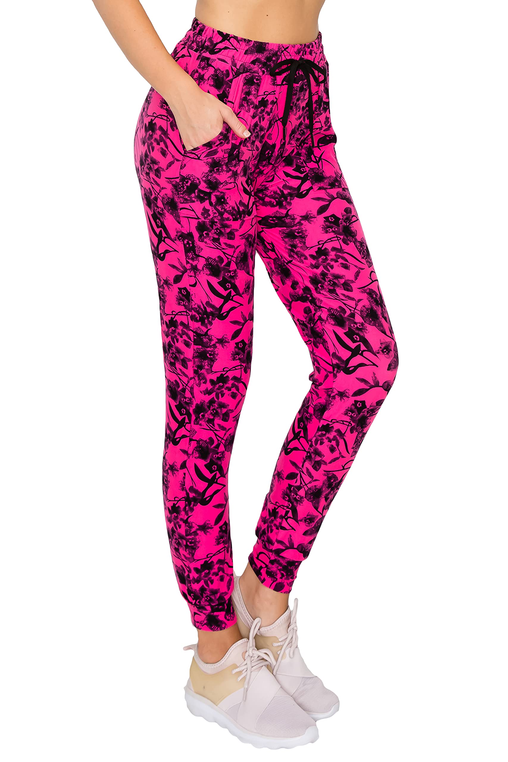 ALWAYS Women's Slimfit Jogger Pants - Soft Stretch Casual Comfy Athletic Sweatpants with Pockets