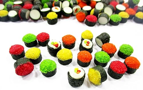 Casa de muñecas Comida 20 Japonés Comida Sushi Tekkamaki Miniatura Alimentos Sueltos 14996